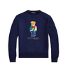 Ralph Laur* Bear Crewneck Sweatshirt