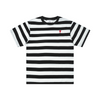 AM* Striped Crew Neck Short Sleeve T-Shirt