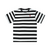 AM* Striped Crew Neck Short Sleeve T-Shirt