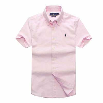 polo cotton Oxford short sleeve shirt