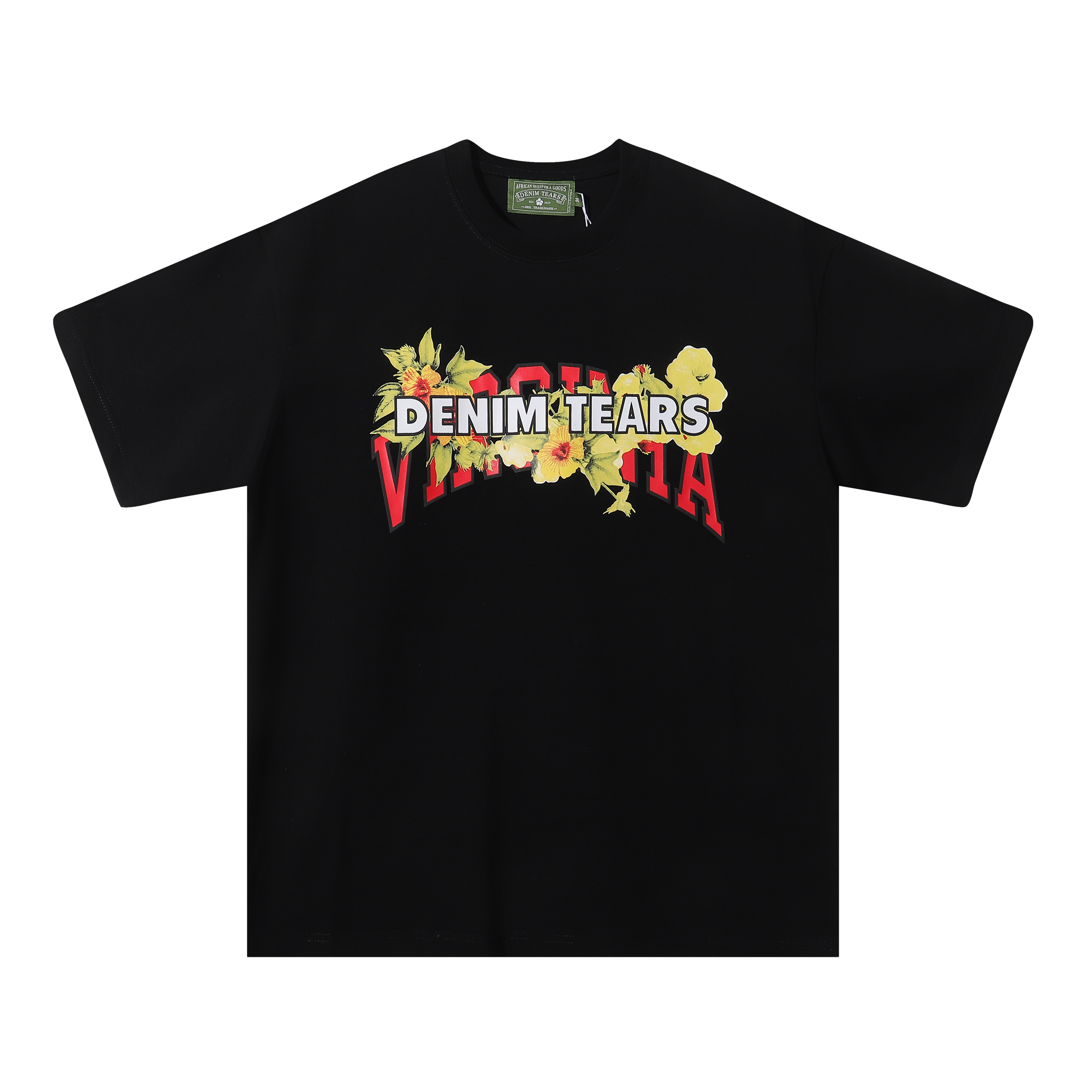 Garland Cotton Lettering T-shirt