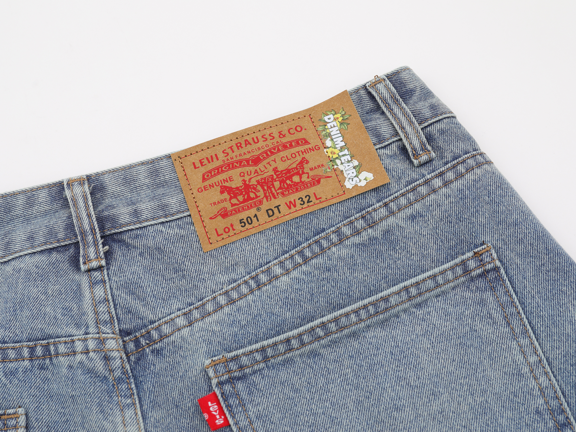 Garland Cotton Denim Shorts
