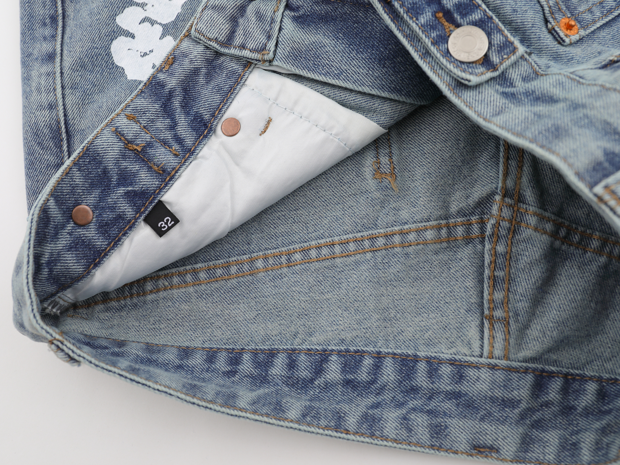 Garland Cotton Denim Shorts