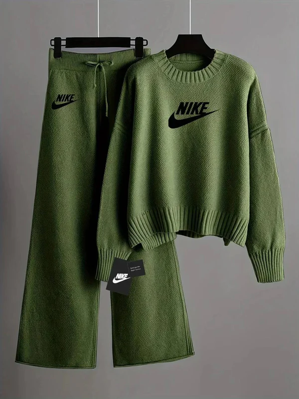 Autumn Knitted Tracksuit