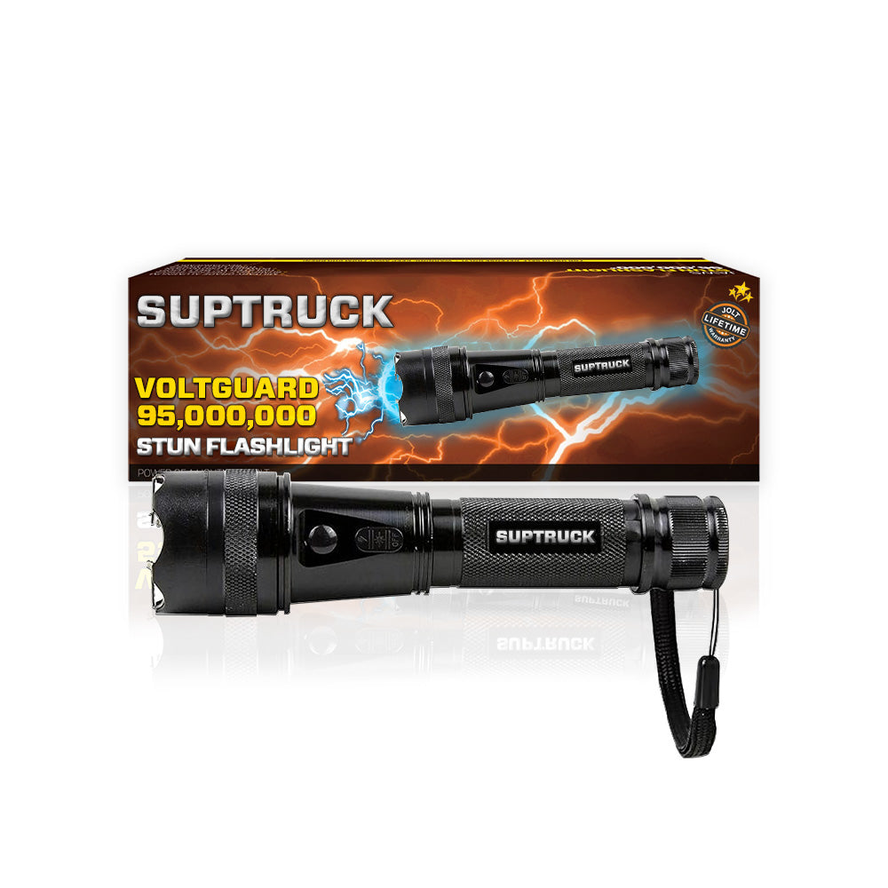💥 2025 Flash Sale 75% OFF ️🔦 SUPTRUCK™ VoltGuard X95 Tactical Stun Flashlight ⚡ Light in Dark, Power in Danger