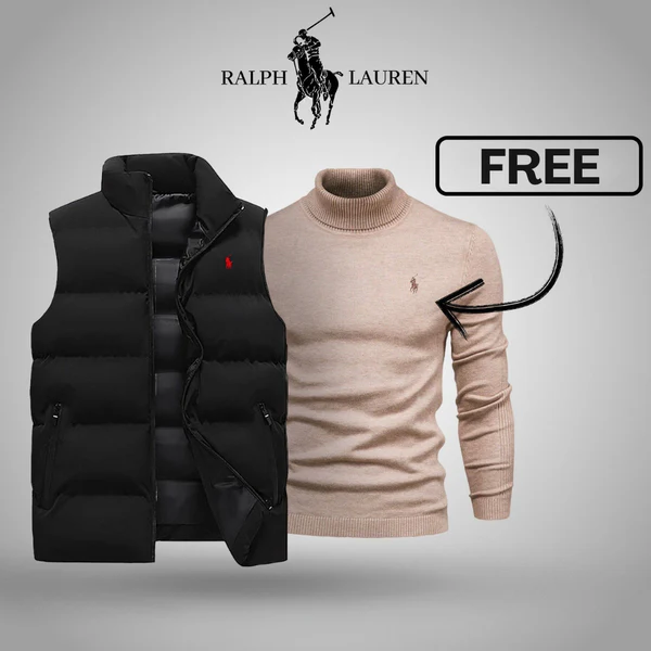 Ꮢalph Laure Down Vest + Free Sweater