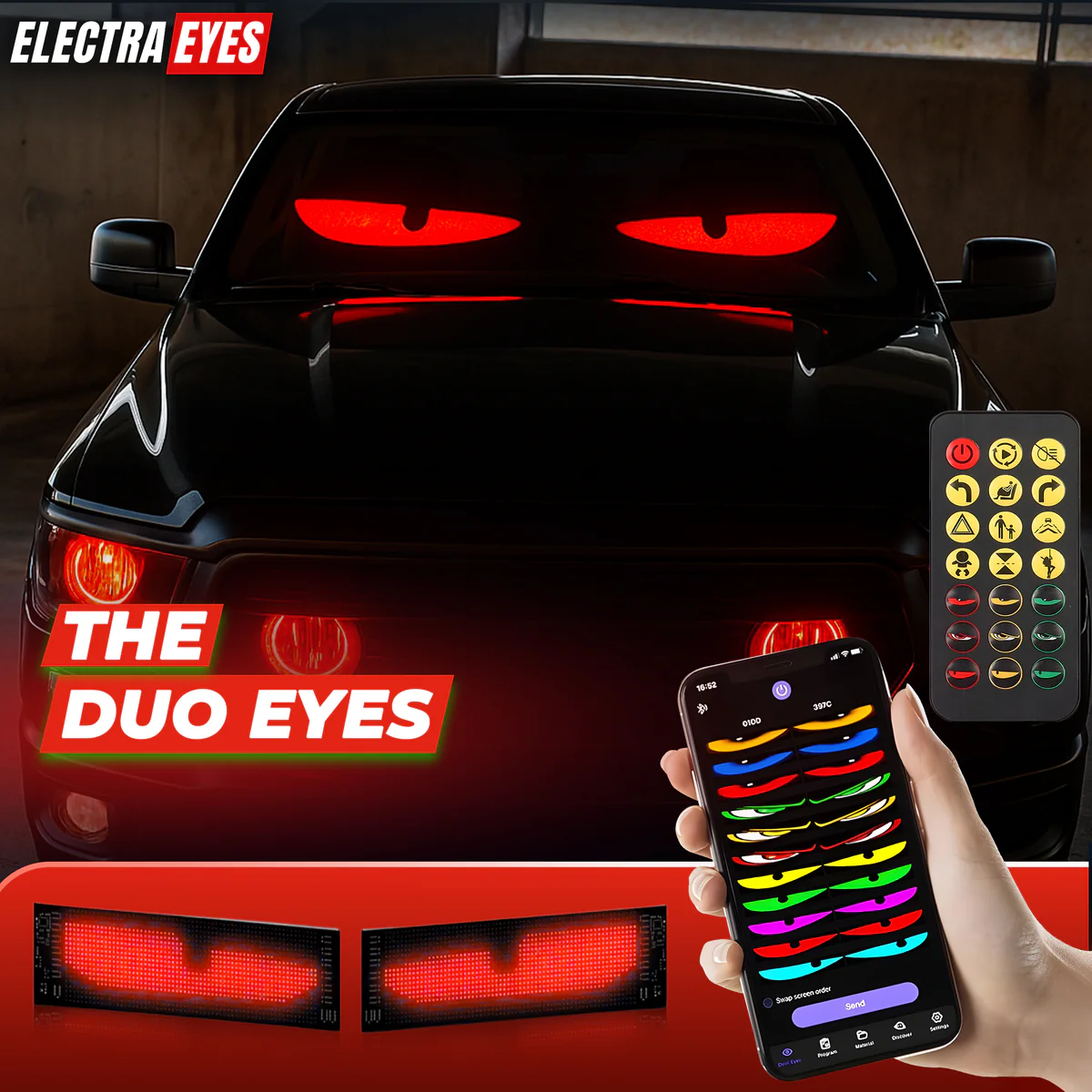 Animated Car Eyes