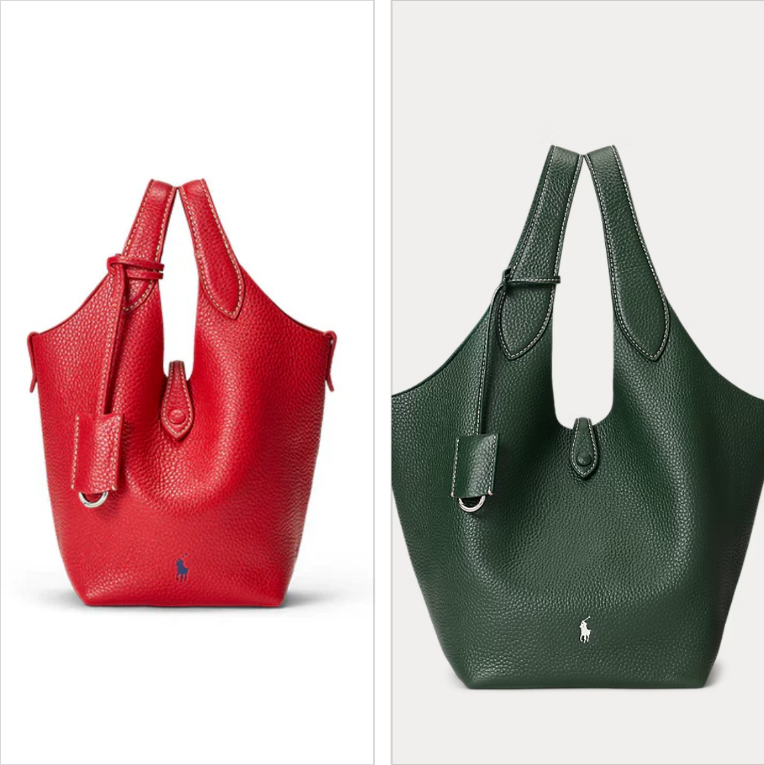 [Super discount store sale!] The hottest popular items now | Super value ★ (Polo Play leather small tote bag and crossbody bag