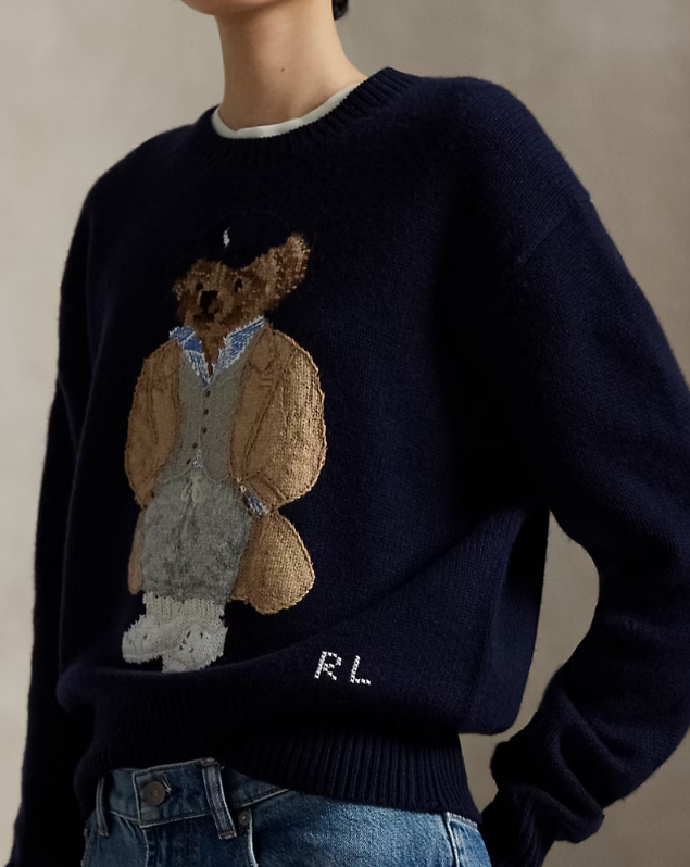Ralph Laur* Bear Sweater