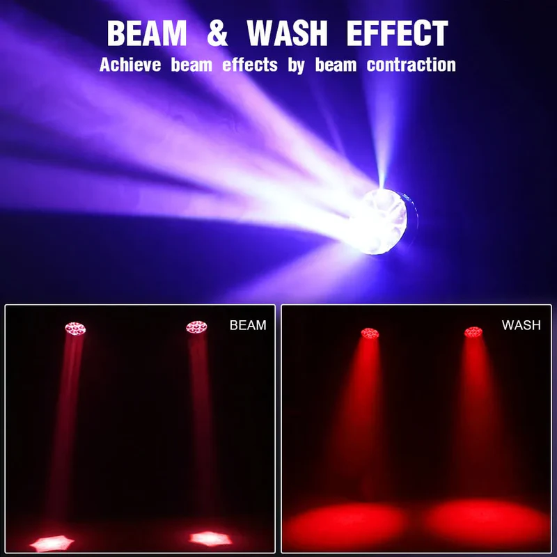 LM0740 7x40w Wash Moving Head Stage Light