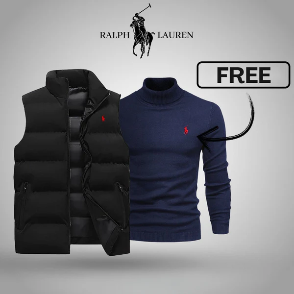 Ꮢalph Laure Down Vest + Free Sweater