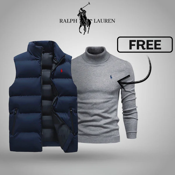 Ꮢalph Laure Down Vest + Free Sweater