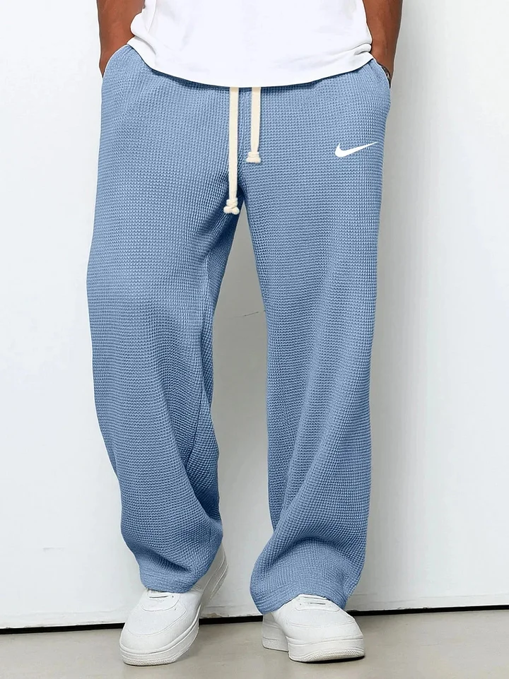 Men's Spring And Autumn Casual Sports Textured Trousers