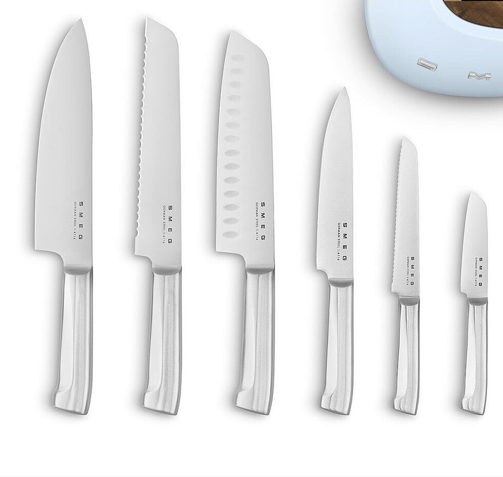 SMEG Retro Knife Block