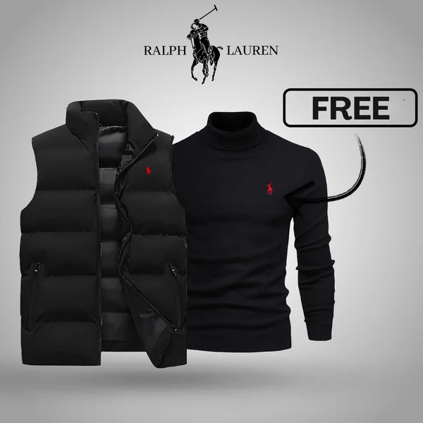 Ꮢalph Laure Down Vest + Free Sweater