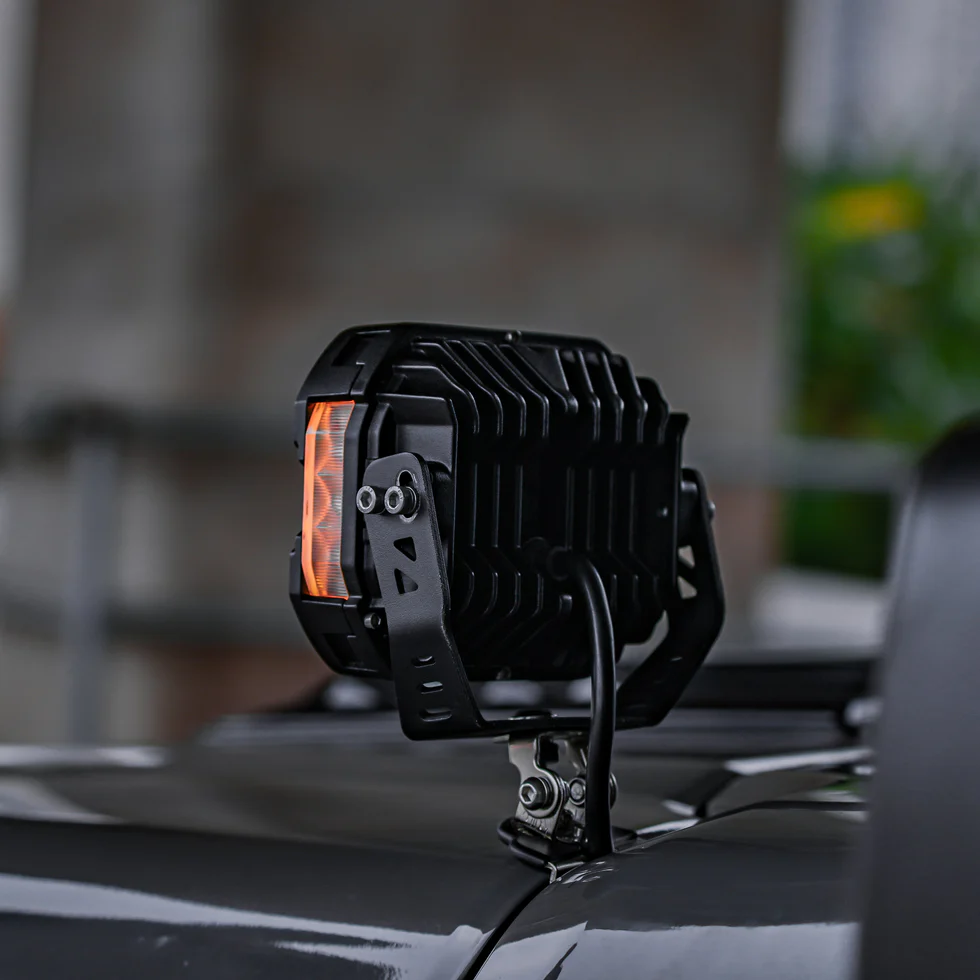 SUPAREE HYPER 5″ LED Off-Road Lights | IP68/69K Waterproof, DRL & Stepped Halo Twin Kit