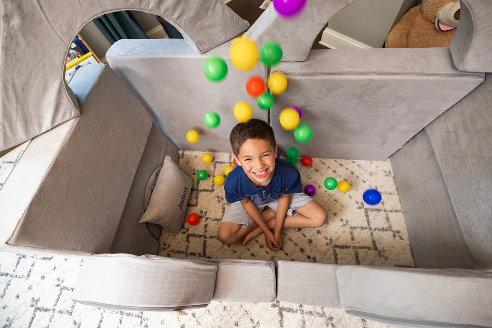 FoamOh Original Play Castle Sofa