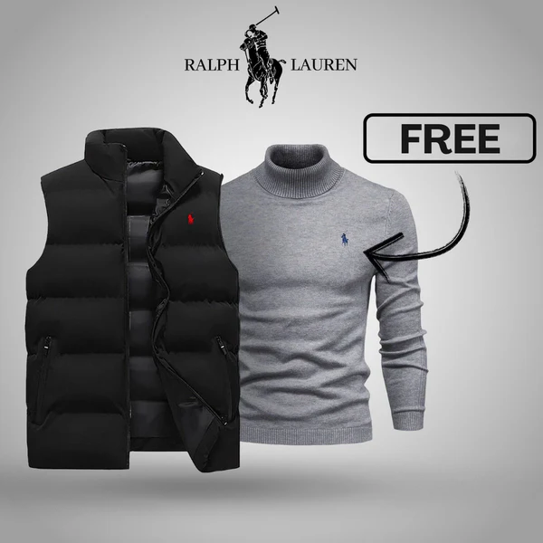 Ꮢalph Laure Down Vest + Free Sweater