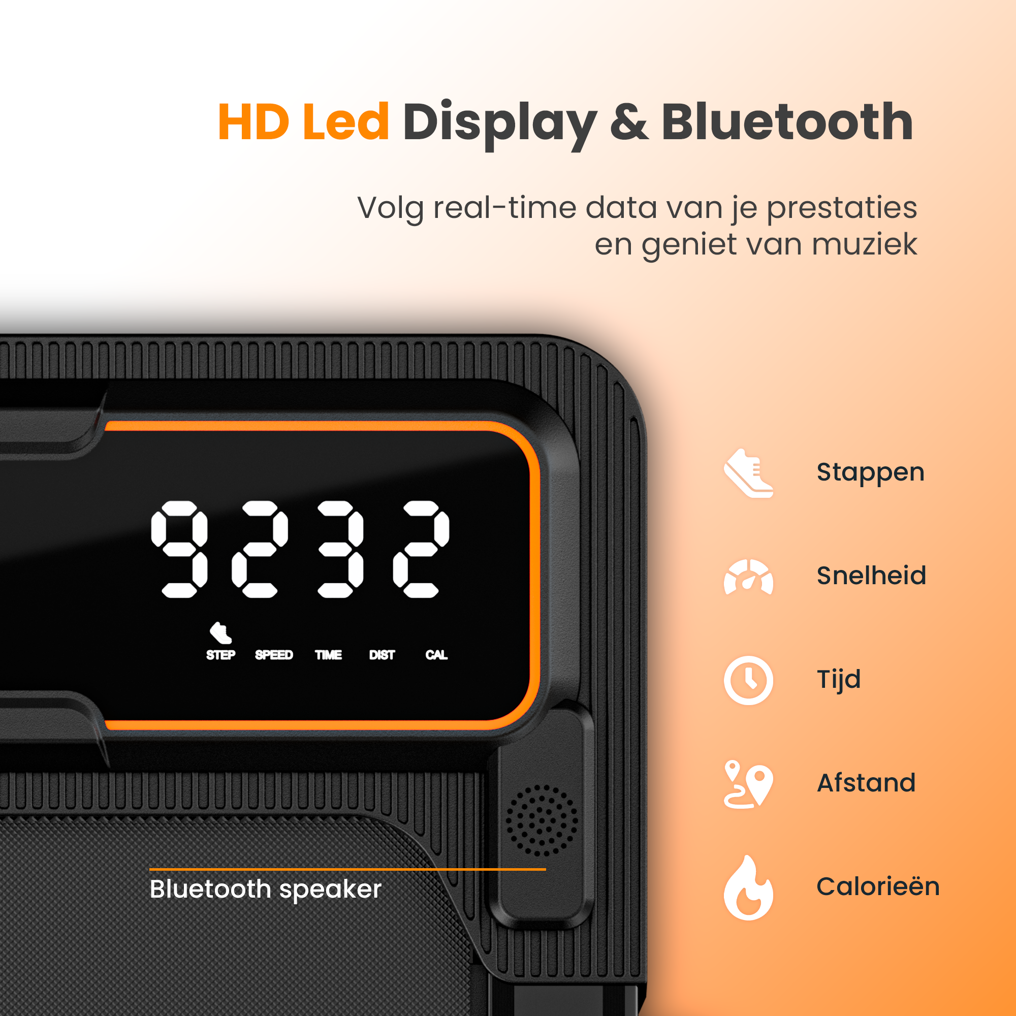 Moovv SmartStep Pro v2 - Loopband Inklapbaar 1-12km/u