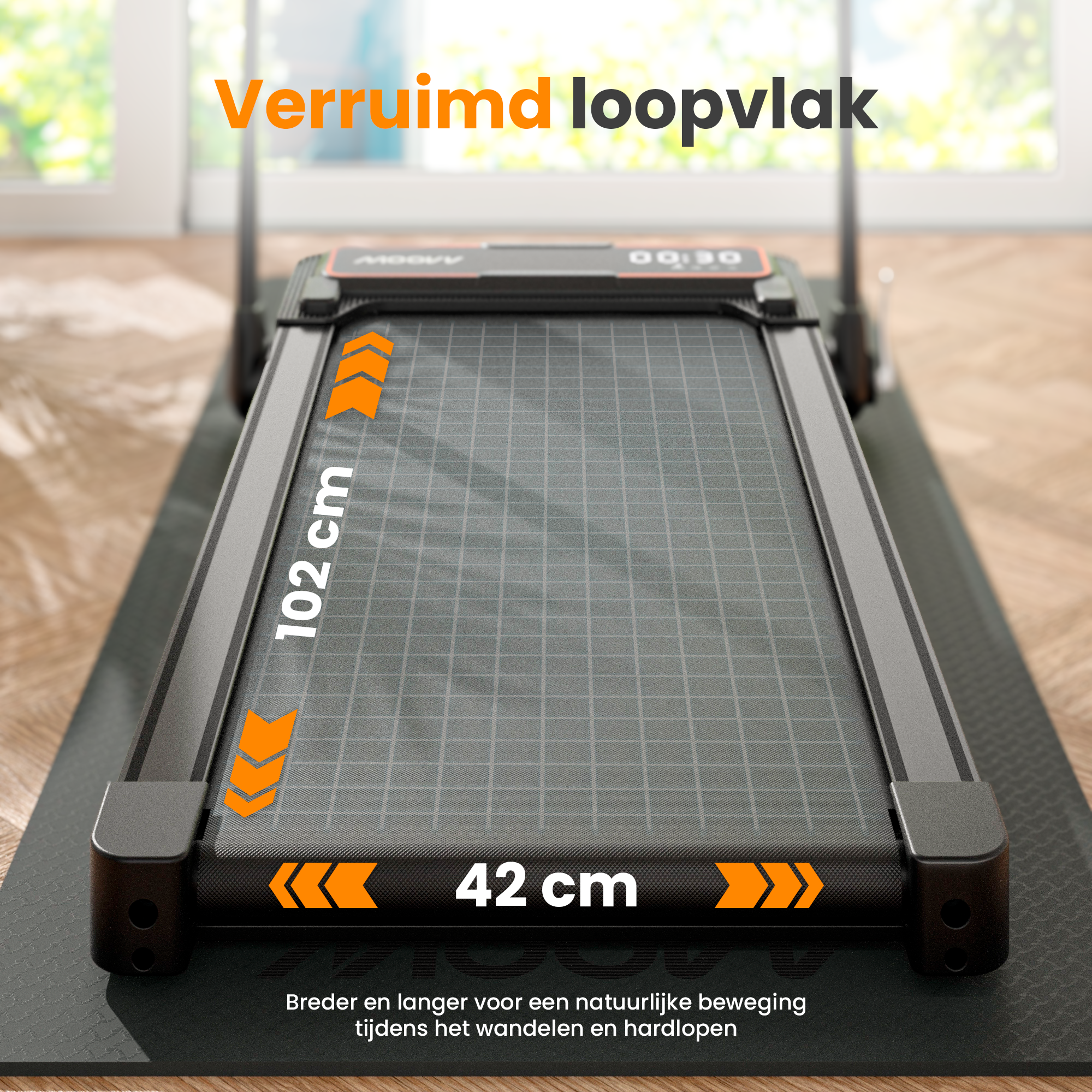 Moovv SmartStep Pro v2 - Loopband Inklapbaar 1-12km/u