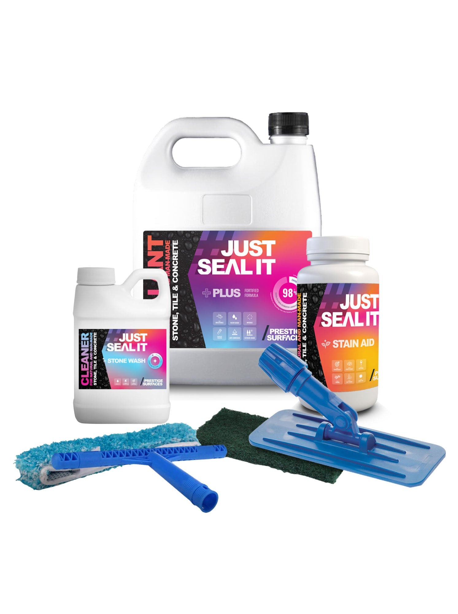 JUSTSEALIT PLUS CLEAN & SEAL PACK