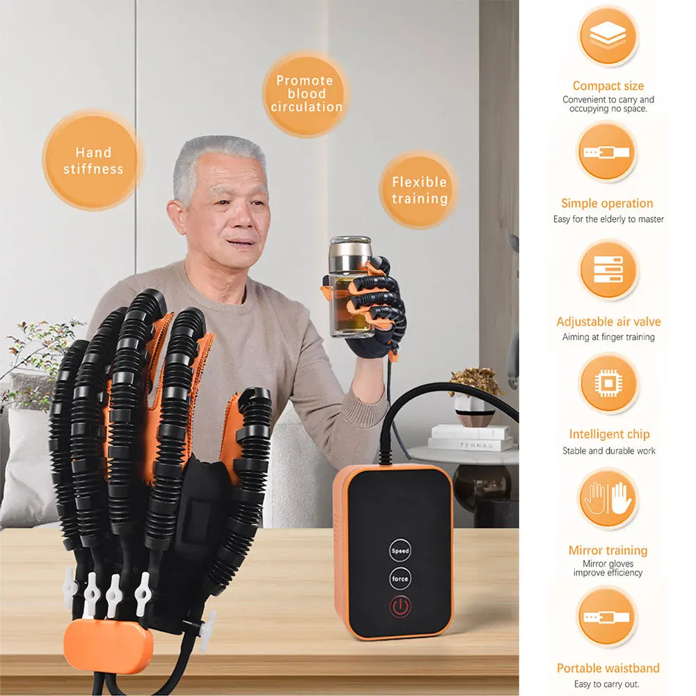 RehabGlove Pro® Portable Stroke Rehabilitation Finger Exerciser