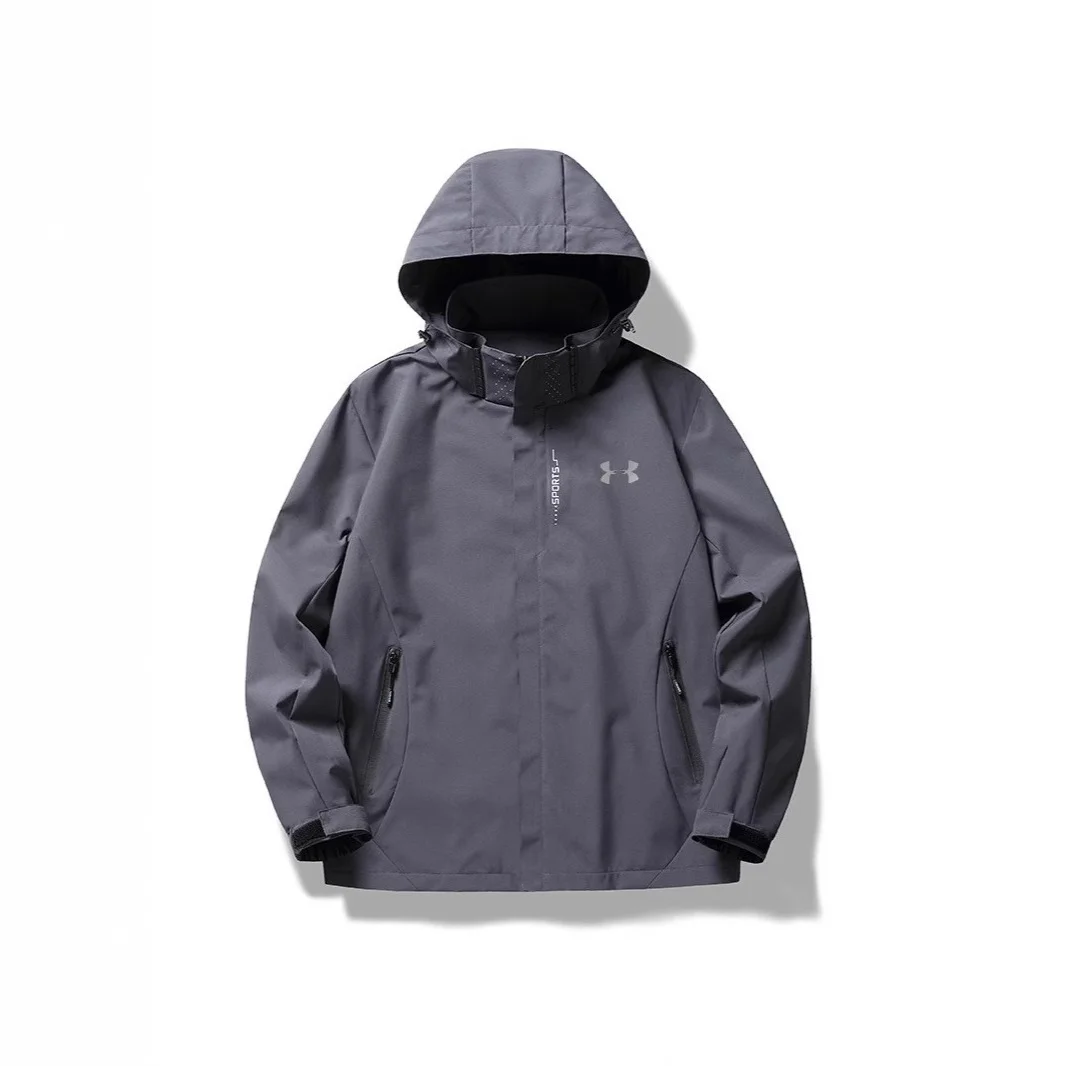 The hottest men's and women's jackets in 2025, 2025 new jackets, mountaineering wear, windproof and waterproof, detachable hood