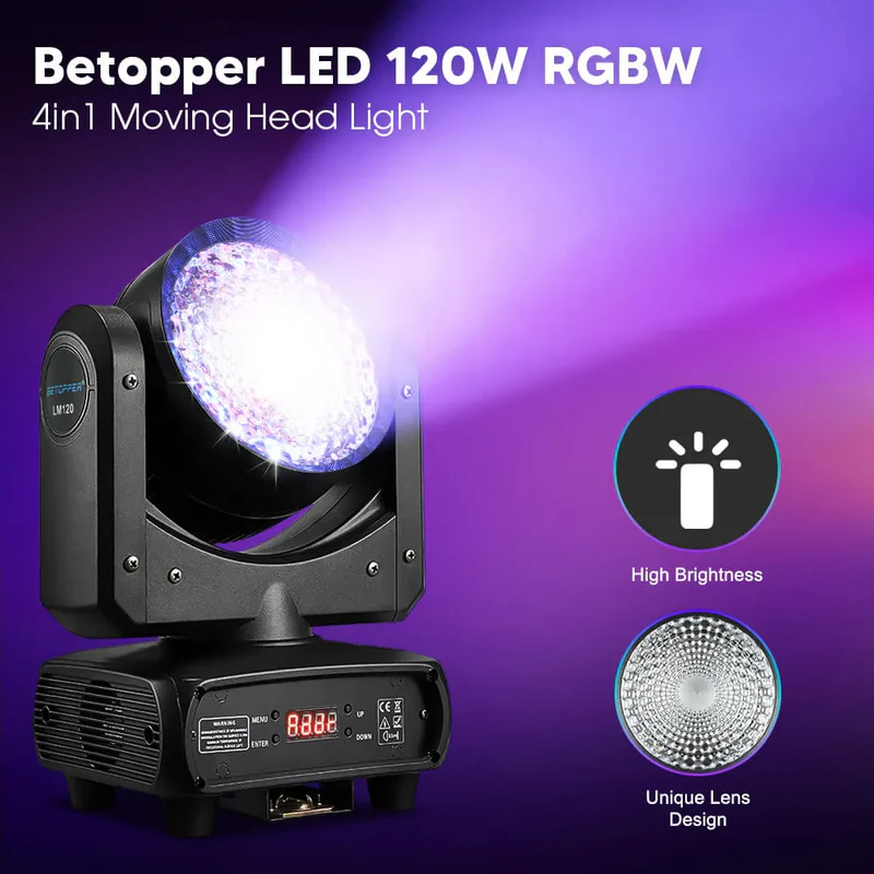 LM120 Demon's Eye 120w Moving Head DJ Light