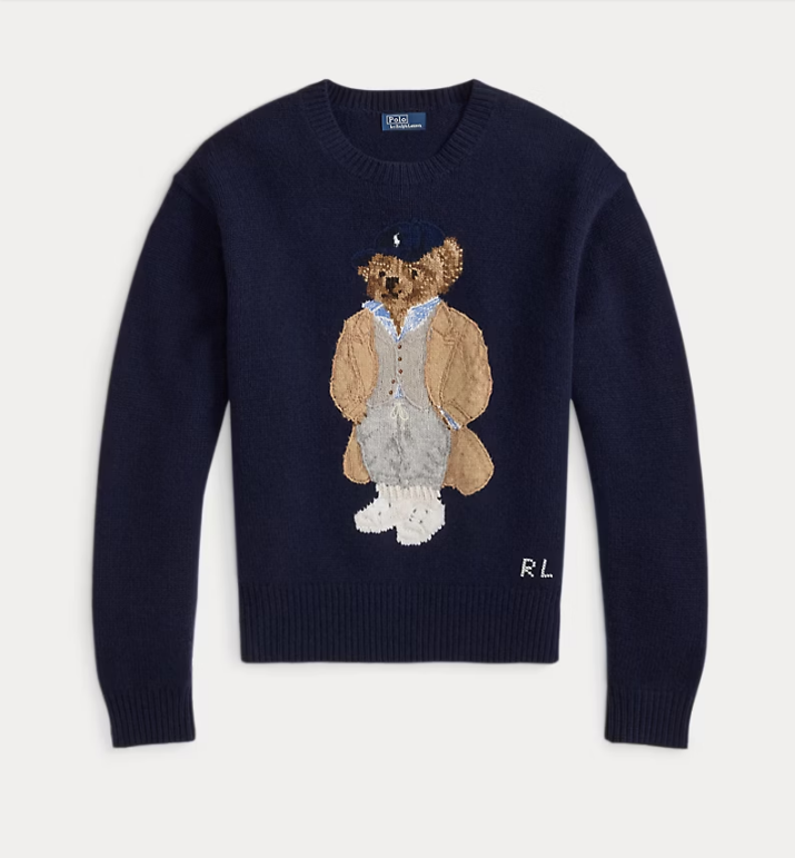 Ralph Laur* Bear Sweater