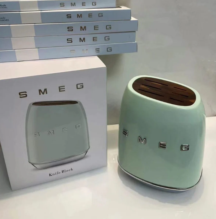 SMEG Retro Knife Block