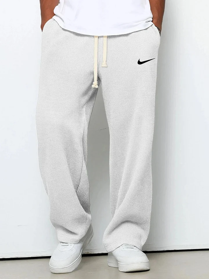 Men's Spring And Autumn Casual Sports Textured Trousers