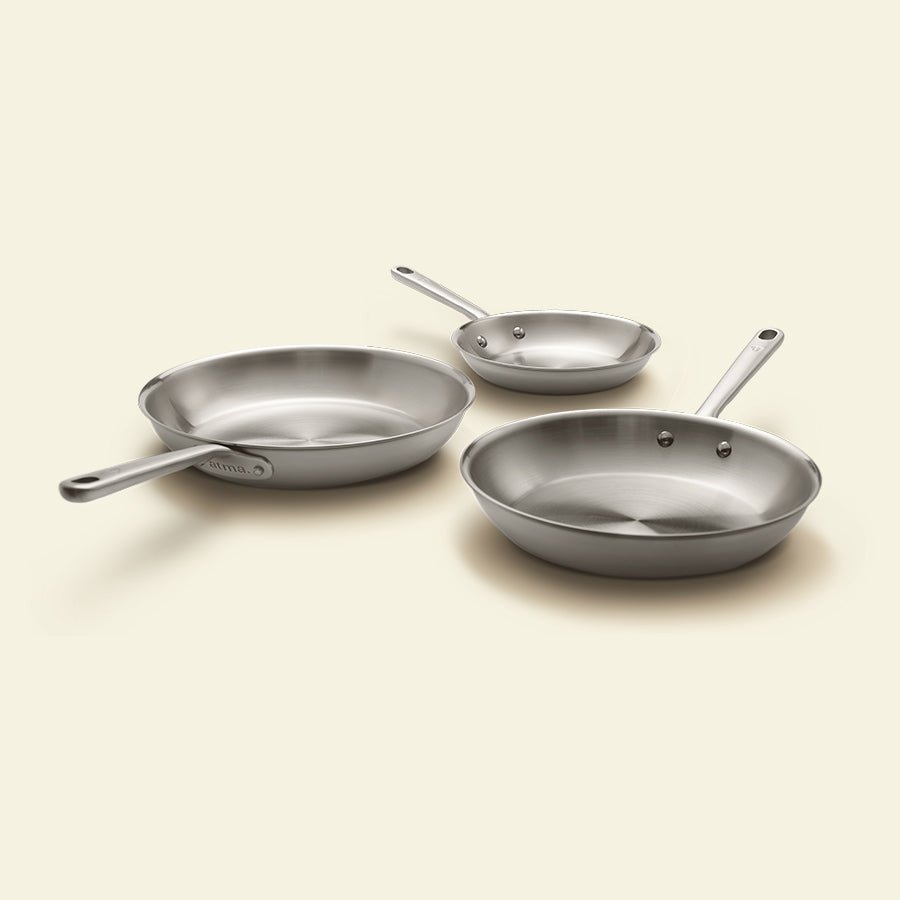 Pack Brigade - set de 3 poêles