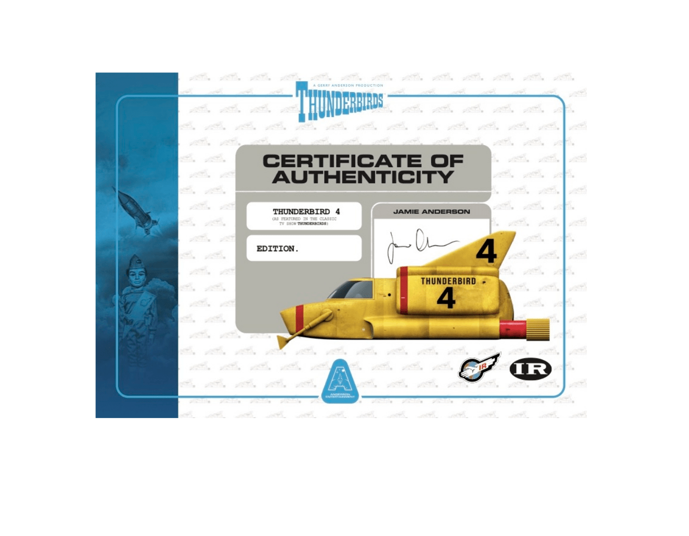 Thunderbird 4 Die Cast Collectible – Limited Edition