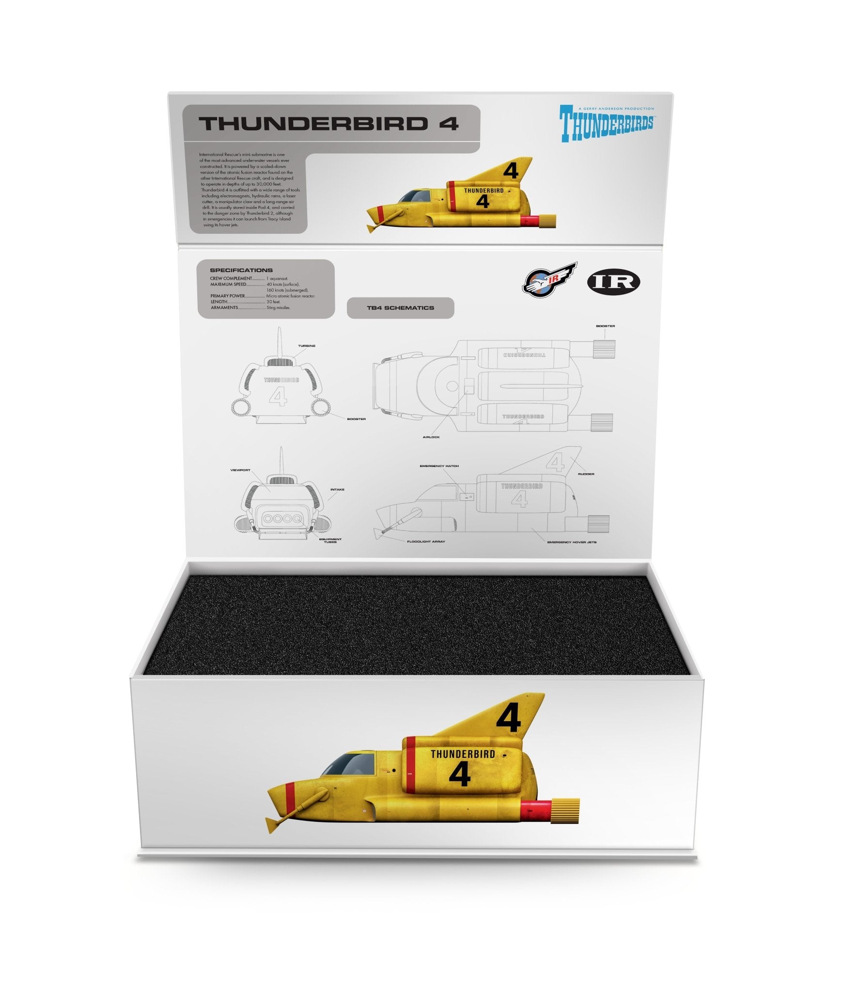 Thunderbird 4 Die Cast Collectible – Limited Edition