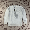 Ralph Lauren round neck towel embroidered sweatshirt